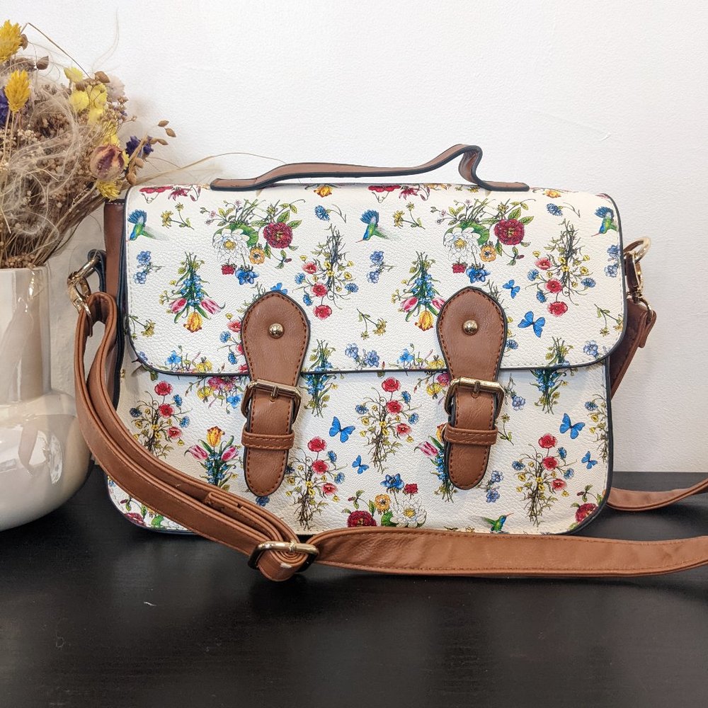 Floral Shoulder Bag